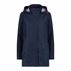 Veste imperméable à capuche avec boutons-pression femme CMP
