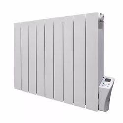 Description générale Le radiateur électrique fixe Inter Deltacalor, disponible en puissances de 700W, 900W, 1500W et 1800W, e ...
