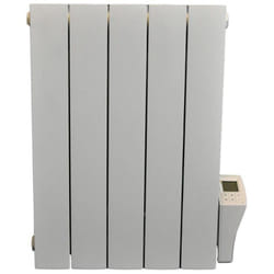 Deltacalor - Chauffage électrique pierre naturelle Kurtzy 1500W - Blanc