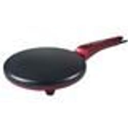 Crêpière électrique - BEPER - Rouge - 800 W - Revêtement antiadhésif - Plaque en aluminium
