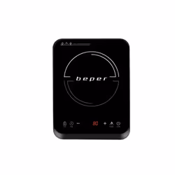 Beper BF.700, Noir, Comptoir, 29 cm, Plaque avec zone à induction, Verre trempé, 1 zone(s)