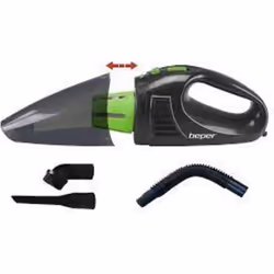 BEPER P202ASP400 Aspirateur Voiture Petit et Pratique - Aspirateur a Main Portable avec 3 Accessoires Inclus