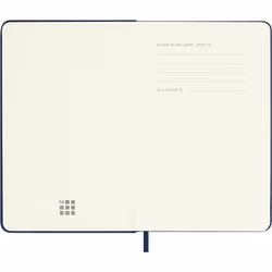 Moleskine Classic Planner organiseur personnel Papier Bleu