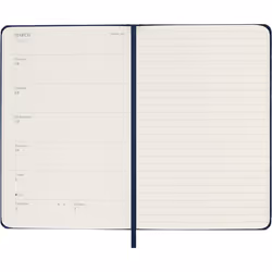 Moleskine Classic Planner organiseur personnel Papier Bleu