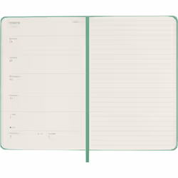 Moleskine Classic Planner organiseur personnel Papier Vert
