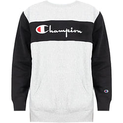 Pull manches longues à logo  -  Champion - Homme