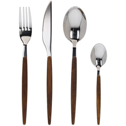 Tognana Porcellane R7799246026 services de couverts 24 pièce(s) Acier inoxydable, Bois