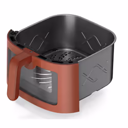 Tognana Porcellane D2DFA04IRRO Friteuse à air chaud 8,3L 1800W Rouge - Vue supplémentaire 4