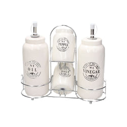 Tognana Porcellane DE197253263 distributeur huile / vinaigre 0,35 L Bouteille Vitrocéramique Beige