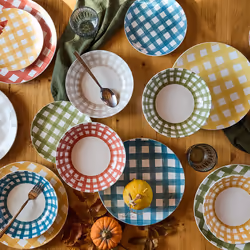 Tognana Porcellane Caledonia kit de vaisselle 18 pièce(s) Porcelaine Couleurs assorties