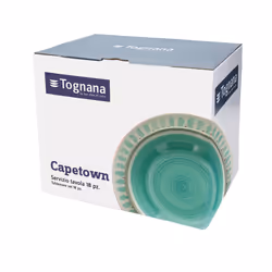 Tognana Porcellane Capetown kit de vaisselle 18 pièce(s) Grès Multicolore