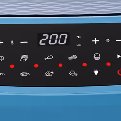 Tognana Porcellane D2DFA06IRZU Friteuse à air chaud 9,2L 2150W Noir, Bleu - Vue supplémentaire 3