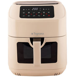 Tognana Porcellane D2DFA06IRCH friteuse Unique 9,2 L Autonome 2150 W Friteuse d’air chaud Beige, Noir