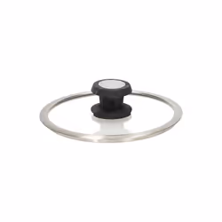 Tognana Porcellane WS558C6SPHA, Rond, Transparent, Verre, Acier inoxydable, Noir, 24 cm