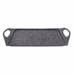 Tognana Porcellane WS758PGSPHA, Rectangulaire, Poêle grill, Noir, Aluminium, Vitrocéramique, Gaz, Halogène, Induction, Plaque ...