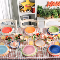 Tognana Porcellane Louise kit de vaisselle 18 pièce(s) Grès Multicolore