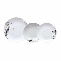 Tognana Porcellane MC070185716, 6 personne(s), Porcelaine, Blanc, Madison, Rond, 27 cm