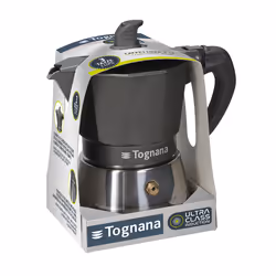 Tognana Porcellane WC43053UCIMA Cafetière à moka 0,18 L Gris - Vue supplémentaire 2
