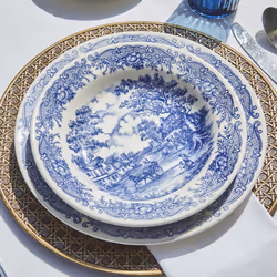 Tognana Porcellane Vela kit de vaisselle 18 pièce(s) Grès Bleu