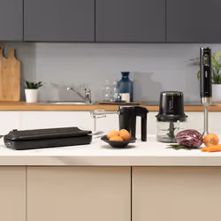 Tognana Porcellane D2DFI01AVSP blender 0,7 L Mélangeur par immersion 200 W Noir - Vue supplémentaire 4