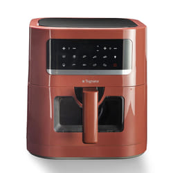Tognana Porcellane D2DFA03IRRO friteuse Unique 7 L 1800 W Friteuse d’air chaud Rouge