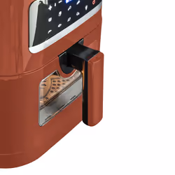 Tognana Porcellane D2DFA03IRRO friteuse Unique 7 L 1800 W Friteuse d’air chaud Rouge