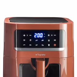 Tognana Porcellane D2DFA03IRRO Friteuse à air chaud 7L 1800W Rouge - Vue supplémentaire 4