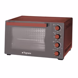 Tognana Porcellane D2DFE03IRRO, 45 L, Rouge, Pose libre, Rotatif, 70 - 230 °C, 60 min