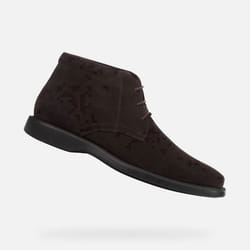 Bottines Geox Brayden Coffee