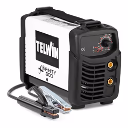 Poste de soudage inverter à électrode MMA et TIG en courant continu (DC), 200 A. Fourni avec accessoires pour soudage à élect ...