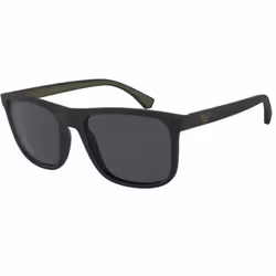 Lunettes de soleil - Emporio Armani - EA4129 - Noir - Vert - Protection 3