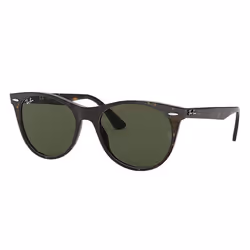 Ray-Ban WAYFARER II CLASSIC, Adulte, Unisexe, Tortue, Verres non polarisés, Acétate, S/M