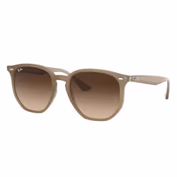 Ray-Ban RB4306, Adulte, Unisexe, Verres non polarisés, Propionate, Marron