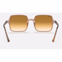 Ray-Ban Square II Marron clair Dégradé + Marron transparent - Vue supplémentaire 4