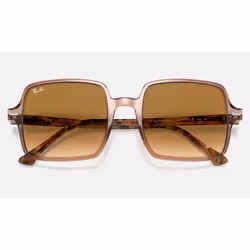Ray-Ban Square II Marron clair Dégradé + Marron transparent - Vue supplémentaire 5