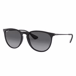 Ray-Ban ERIKA COLOR MIX, Adulte, Unisexe, Aviateur, Noir, Verres polarisés, Nylon