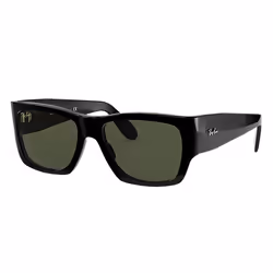 Ray-Ban NOMAD LEGEND GOLD, Adulte, Unisexe, Carré, Noir, Verres non polarisés, Acétate
