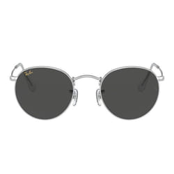 Lunettes de soleil - RAYBAN - RB3447 003 - Argenté - Verres verts - Ronde