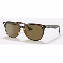 Ray-Ban RB4362, Adulte, Unisexe, Carré, Carré, Cerclé, Marron, Orange, Jaune