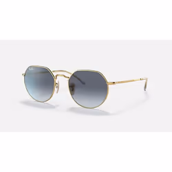 Ray-Ban JACK, Adulte, Mâle, Rond, Rond, Cerclé, Or