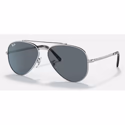 Ray-Ban NEW AVIATOR, Adulte, Unisexe, Aviateur, Aviateur, Cerclé, Argent