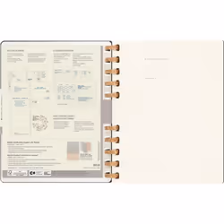 Moleskine DHSPBK512AMWH7Y23 agenda Journal intime 2022-2023