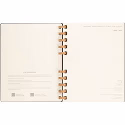 Moleskine DHSPBK512AMWH7Y23 agenda Journal intime 2022-2023