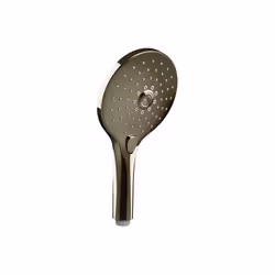Gessi Origini 1x douchette anticalcaire 3 jets avec sélecteur à bouton-poussoir Douchette à main en plastique à sécurité intr ...