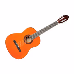 Guitare classique - Eko - cs10 - 4/4 - Étui inclus - Couleur orange