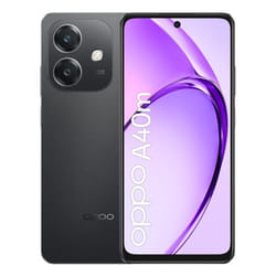 OPPO A40M 16,9 cm (6.67") Double SIM Android 14 4G USB Type-C 8 Go 256 Go 5100 mAh Noir
