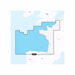 Carte de navigation + Regular SD - Golfe de Gascogne - Manche + Regular SD - Navionics