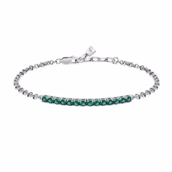 Bracelet en argent 925/1000 recyclé - MORELLATO - SATT20 - Homme - Oxyde de zirconium