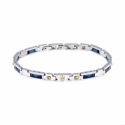 Bracelet en acier - MASERATI - JM423ATZ31 - Or jaune - Homme - 18.5+3CM - Adulte - Bleu