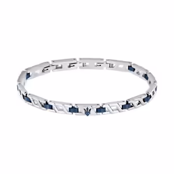 Bracelet en acier et céramique - MASERATI - JM124AVD39 - Bleu - Homme - 18.5+3CM